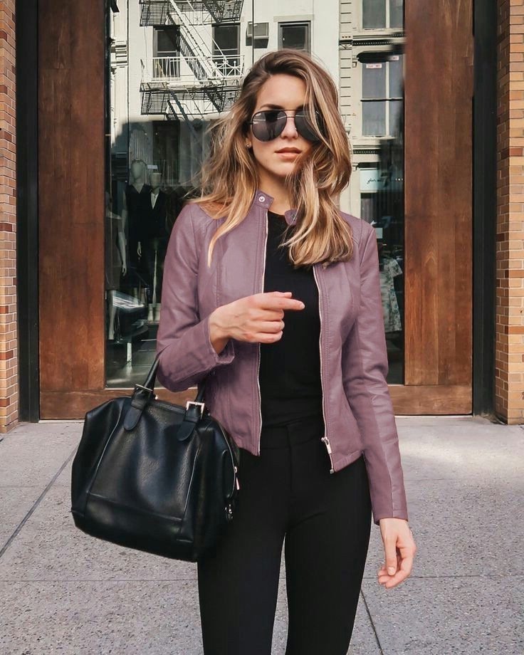 Lavender suit jacket