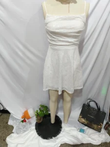 Original backless mini dress