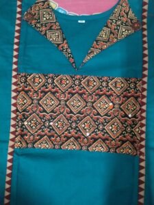 teal blue tunic