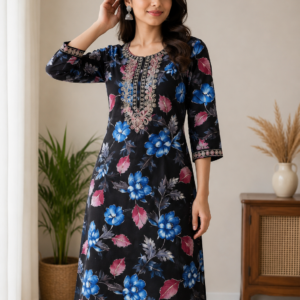 floral print kurti